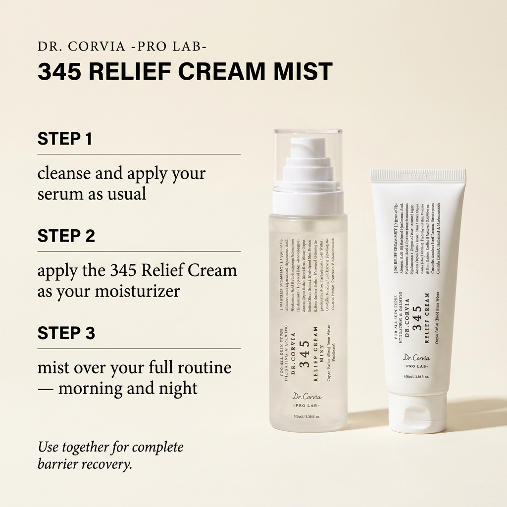 DR. CORVIA 345 Relief Cream Mist