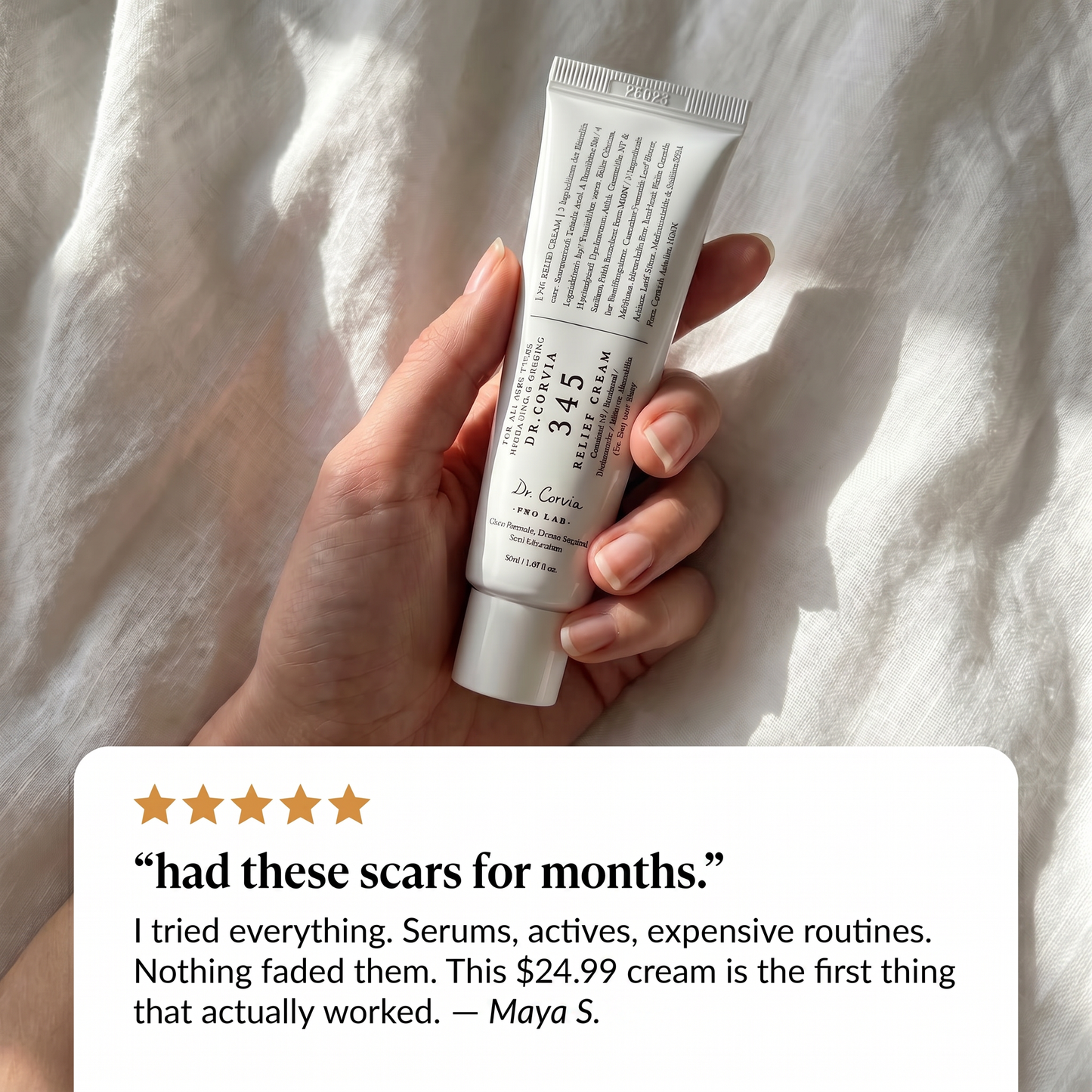 DR. CORVIA 345 Barrier Rescue Cream